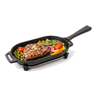 Entdecke hochwertige Grillpfannen aus massivem...