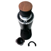 DF GRINDERS | DF64 Single Doser Espressomühle | Titanium - Red Burrs | schwarz matt | GEN 2 - V 2.5