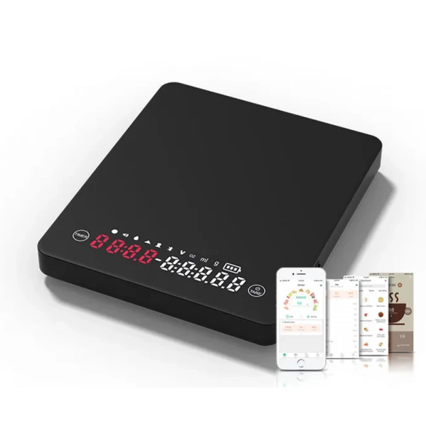 AVX | K 99 PRO Barista Waage | schwarz | mit App