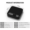 AVX | K 112E-B Barista Waage | schwarz | Bluetooth