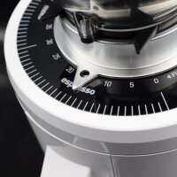 DF83 V3  | RED BURRS TITANIUM | Single Doser Espressomühle | weiß