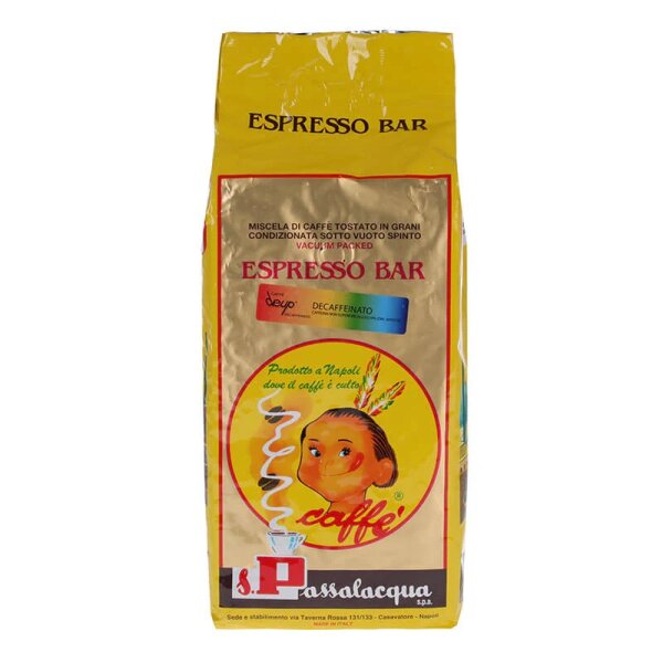 PASSALACQUA | DECAFFEINATO | Espressobohnen | 1 Kg.