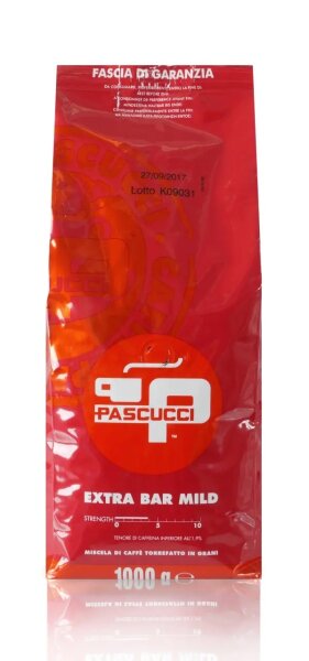 PASCUCCI | Extra Bar Mild - Espressobohnen | 1 kg