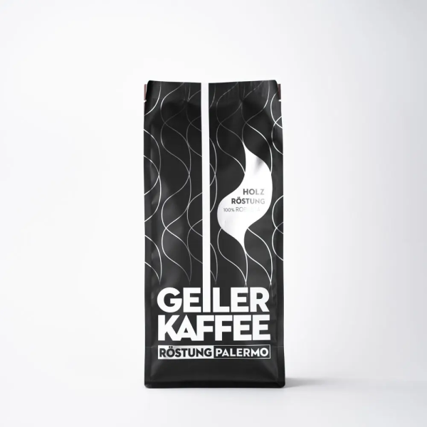 GEILER KAFFEE | Holzröstung Palermo | 1 Kg Bohnen