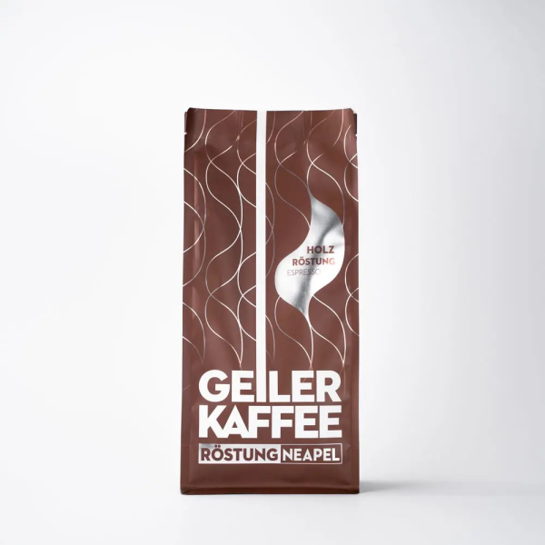 GEILER KAFFEE | Holzröstung Neapel | 1 Kg Bohnen