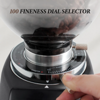 AVX | CG305 | 64 mm Titanium Coffee Grinder | schwarz