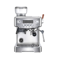 AVX | EM3701 | Kombigerät | Zweikreiser | PID  - Espressomaschine | silber | Metallgehäuse