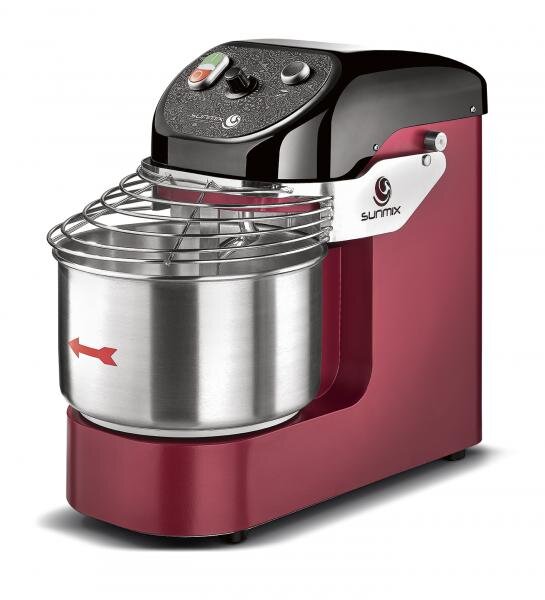 SUNMIX | Easy Line | Easy 6 Teigknetmaschine | 6 kg. | Rubinrot