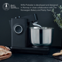 WILFA | Probaker Küchen-/ Teigknetmaschine | Grau