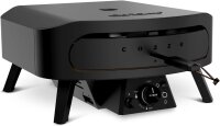 COZZE | 17" | Premium Rotate mit Hitzeschild | Gas - Pizzaofen | Black Edition