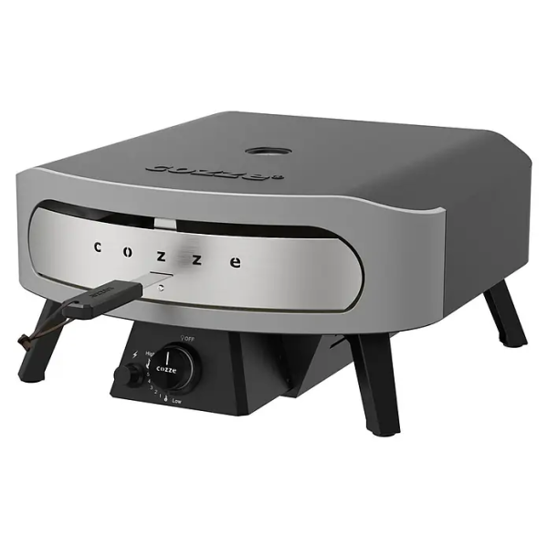 COZZE | 17" | Premium Rotate mit Hitzeschild | Gas - Pizzaofen